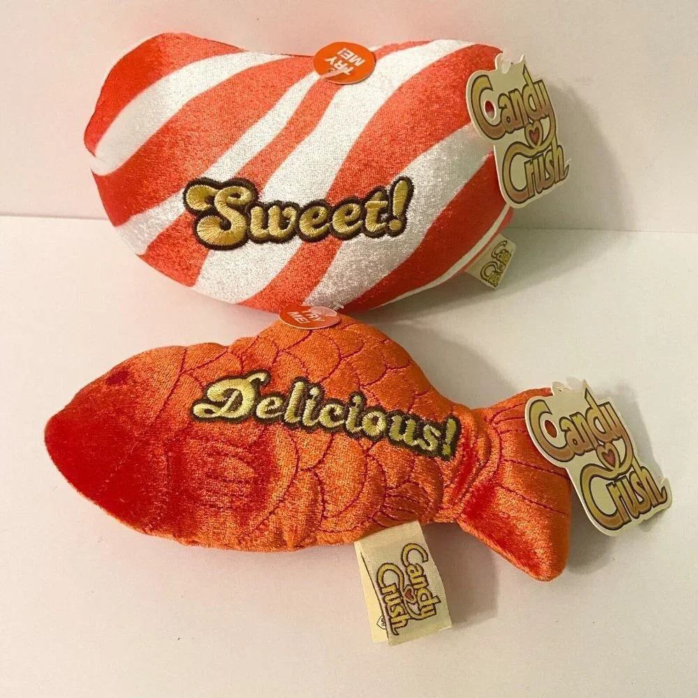 2014 Candy Crush Saga Plush Musical Sweet and Delicious 6 Inch  Stuffed Toys